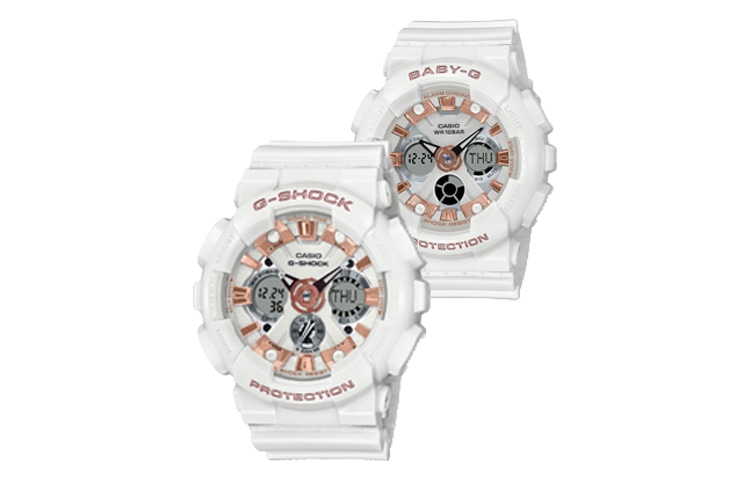 Часы CASIO/卡西欧 CASIO G-SHOCK & BABY-G LOV-20A-7APR