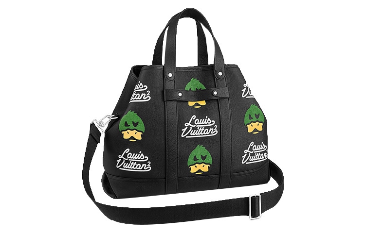 Сумки Louis Vuitton x NIGO Tote Journe Black
