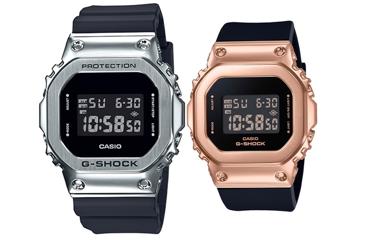Часы Casio GM-5600-1+GM-S5600PG-1ER