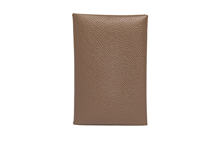 Сумки HERMES/爱马仕 HERMES Calvi Epsom 18 Etoupe