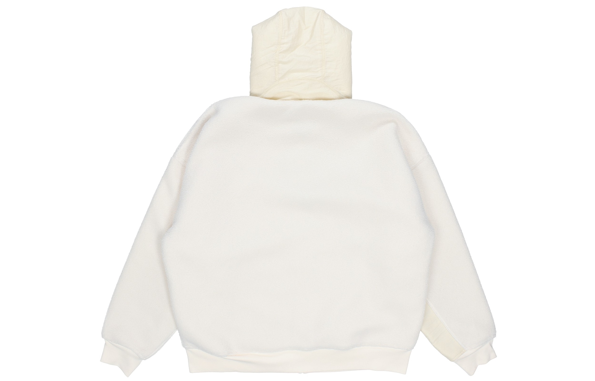 Jordan Fleece Hoodie Jacket Men Light Ivory — фото 1