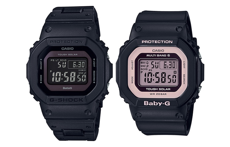 Часы CASIO/卡西欧 CASIOG-SHOCK BABY-G GW-B5600BC-1BBGD-5000U-1BPR