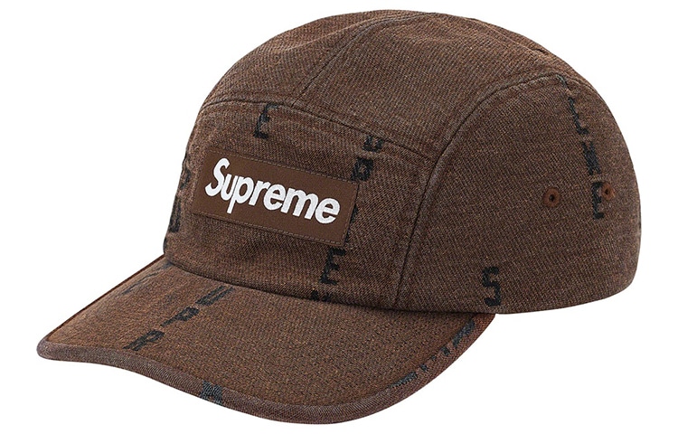 Supreme Jacquard Denim Camp Cap — фото 1