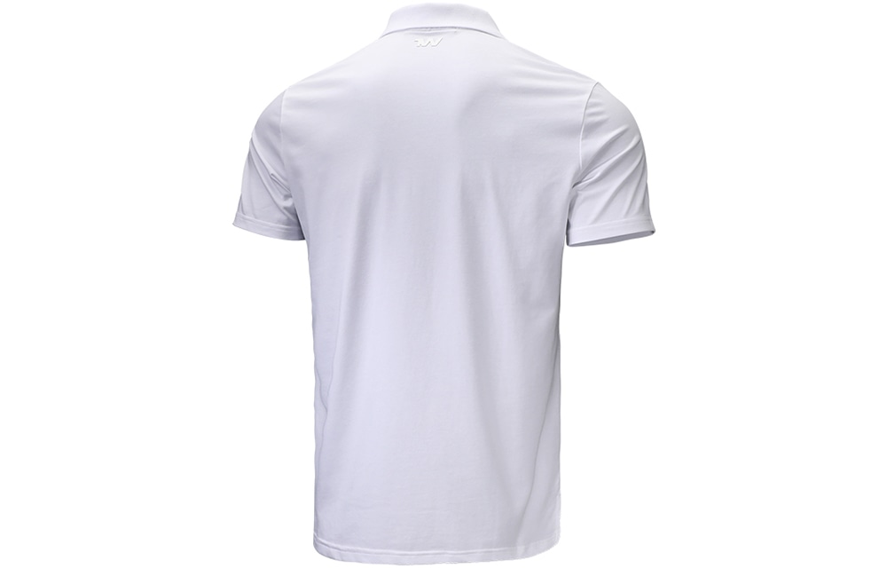 Under Armour Logo Print Polo Shirt White — фото 1