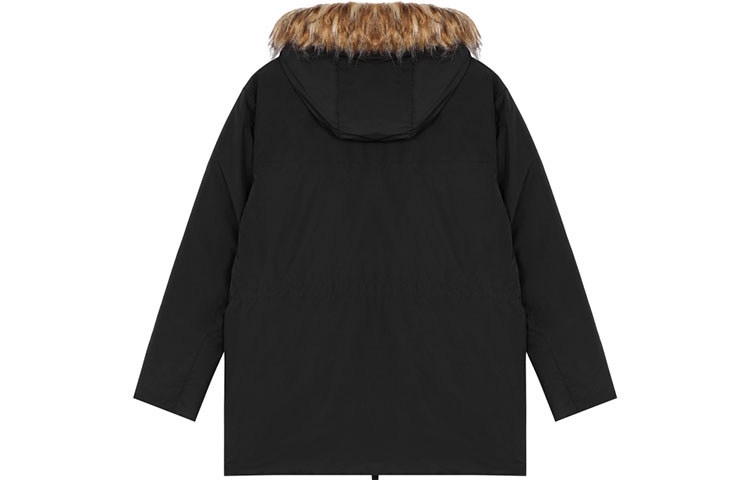 New Balance Logo Hooded Down Jacket — фото 1