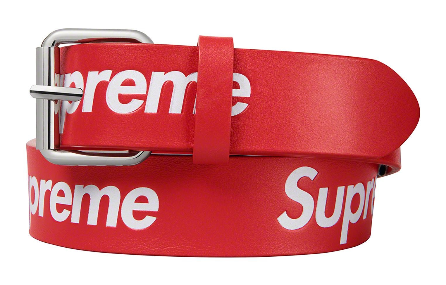 Supreme Repeat Leather Belt — фото 2