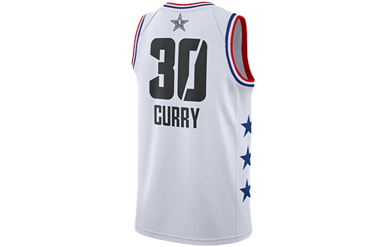 Jordan NBA All-Star Curry Jersey White — фото 1