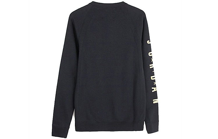 Jordan Air Jordan Logo Crewneck Sweatshirt Black — фото 1
