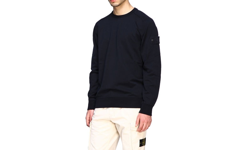 Stone Island Ghost Pieces Sweatshirt Navy — фото 2