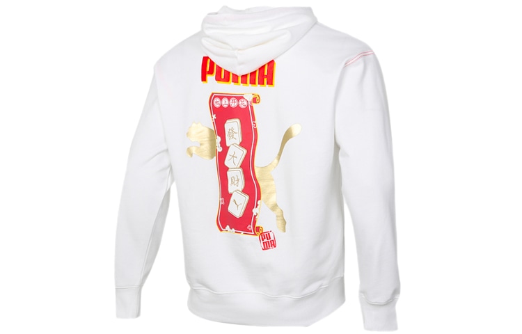 Puma Mahjong Hoodie White — фото 1
