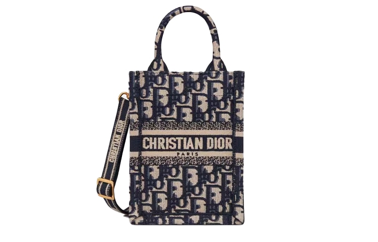 Сумки Dior Book Tote Mini Blue