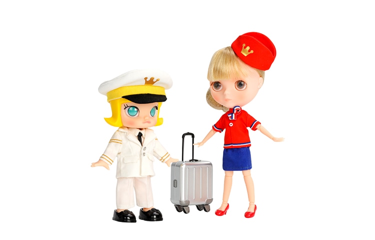 Pop Mart MOLLY blythe bjd BJD 14cm16cm