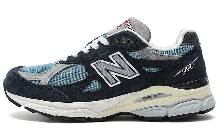 New Balance 990 V3 Navy — фото 7