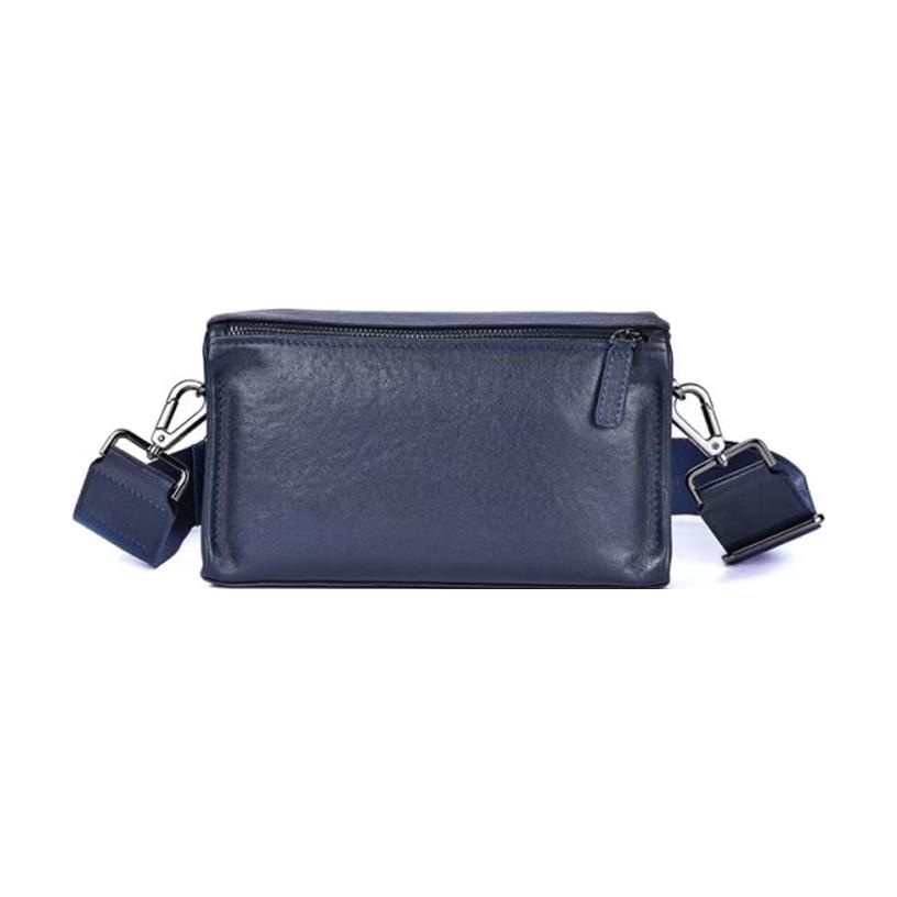 Hush Puppies Retro Leather Crossbody Bag Black — фото 5