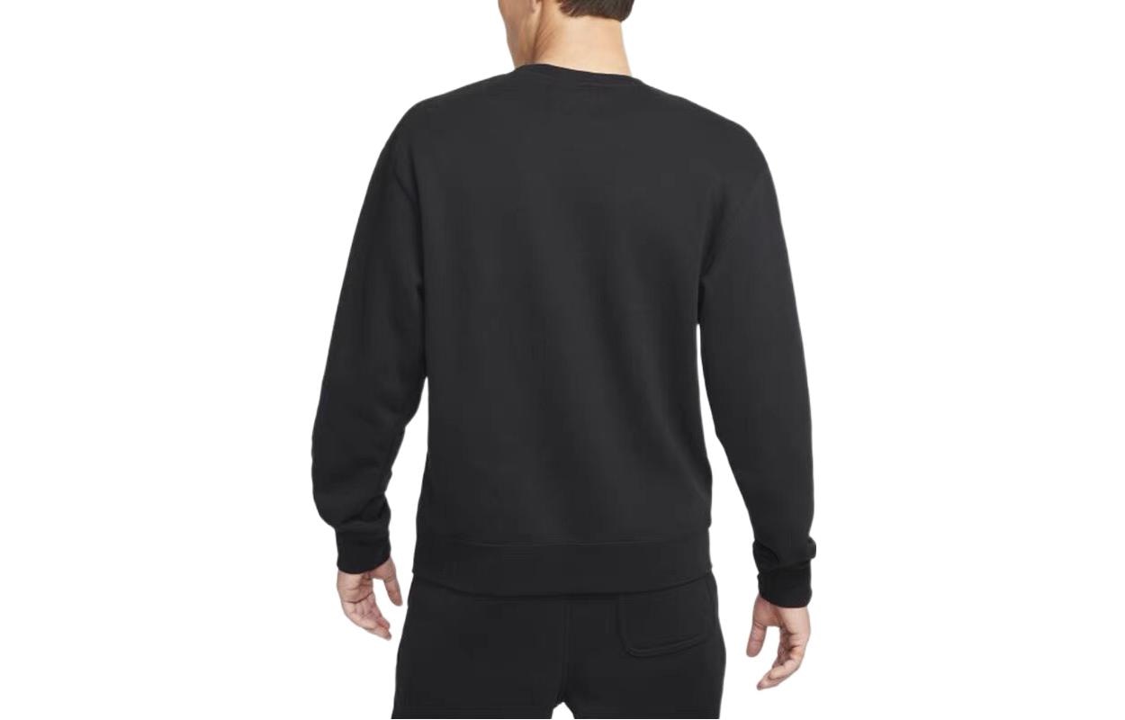 Jordan Logo Crewneck Sweatshirt Black — фото 1