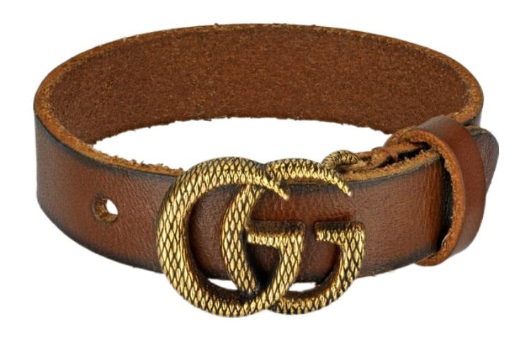 Gucci Logo刻花 Bracelet