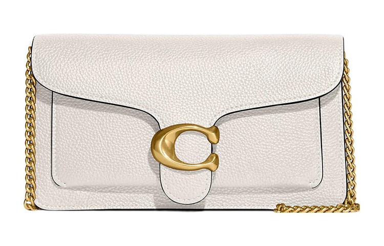 Сумки COACH/蔻驰 COACH Chain 20 Chalk White