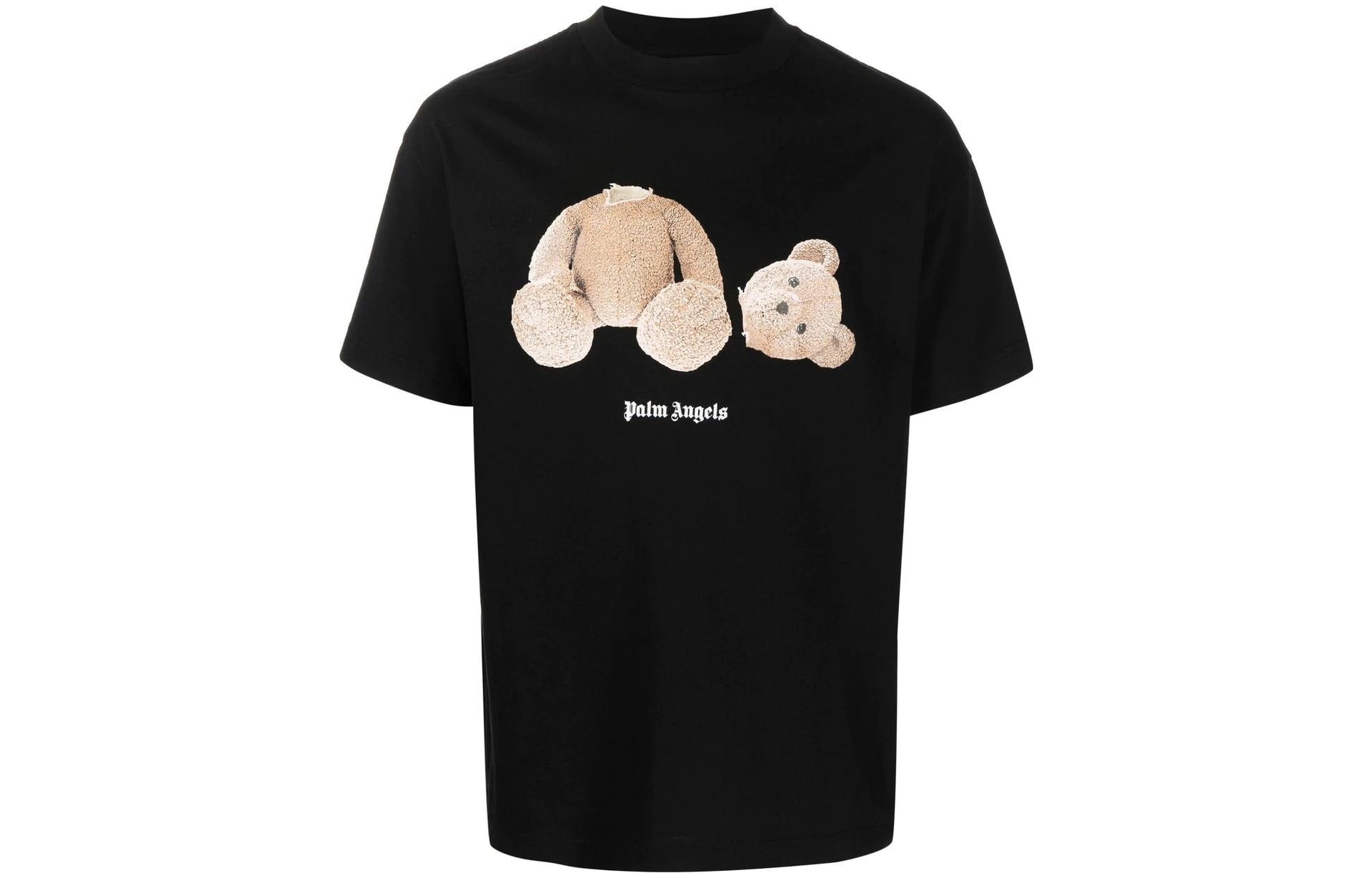 Футболка Palm Angels Teddy Print T-Shirt Black
