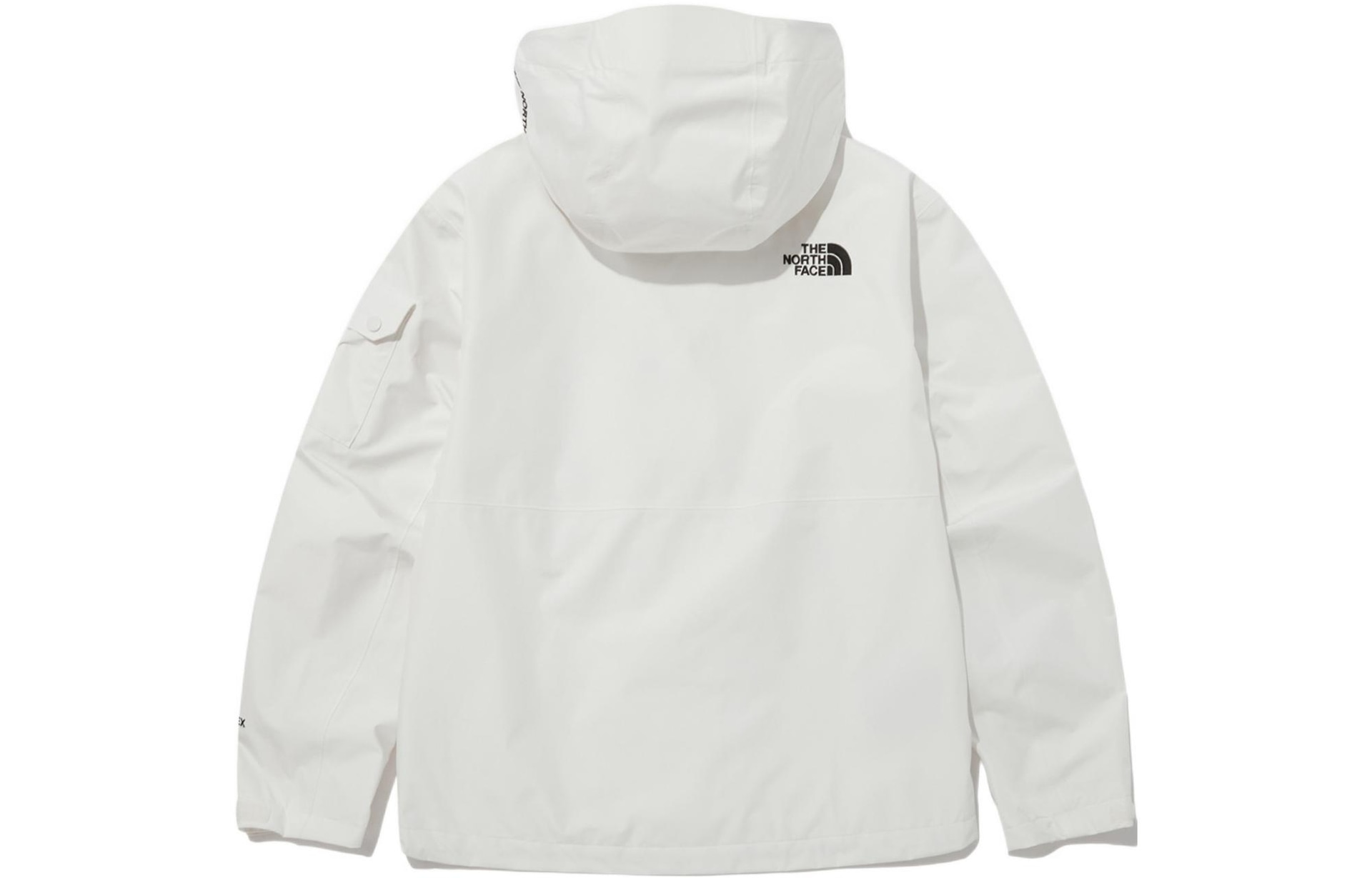 The North Face Gore-tex Logo Print Hooded Jacket White — фото 1