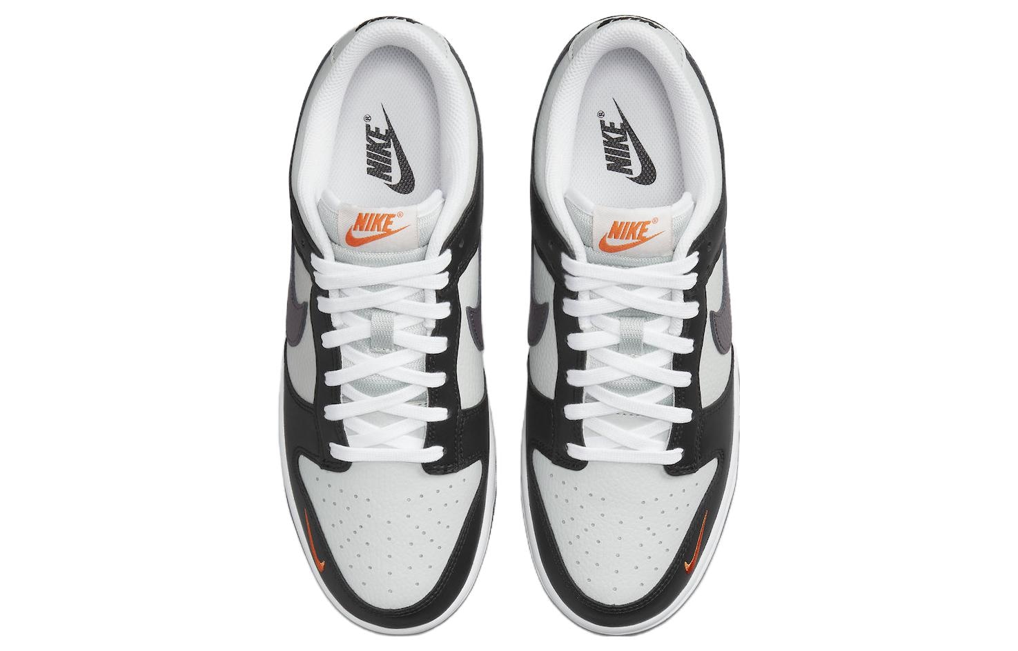 Nike Dunk Low Black Grey Orange — фото 8