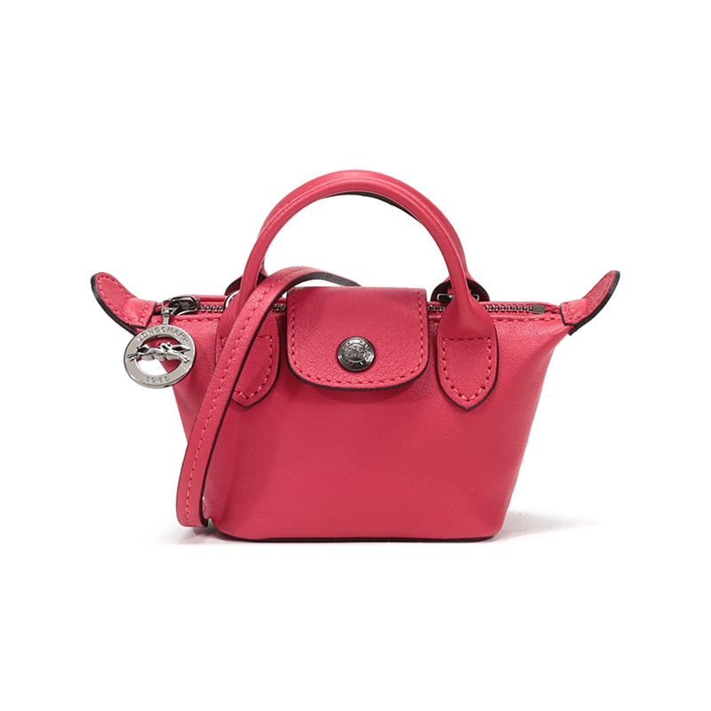 Сумки LONGCHAMP/珑骧 Longchamp Le Pliage Cuir Mini Red