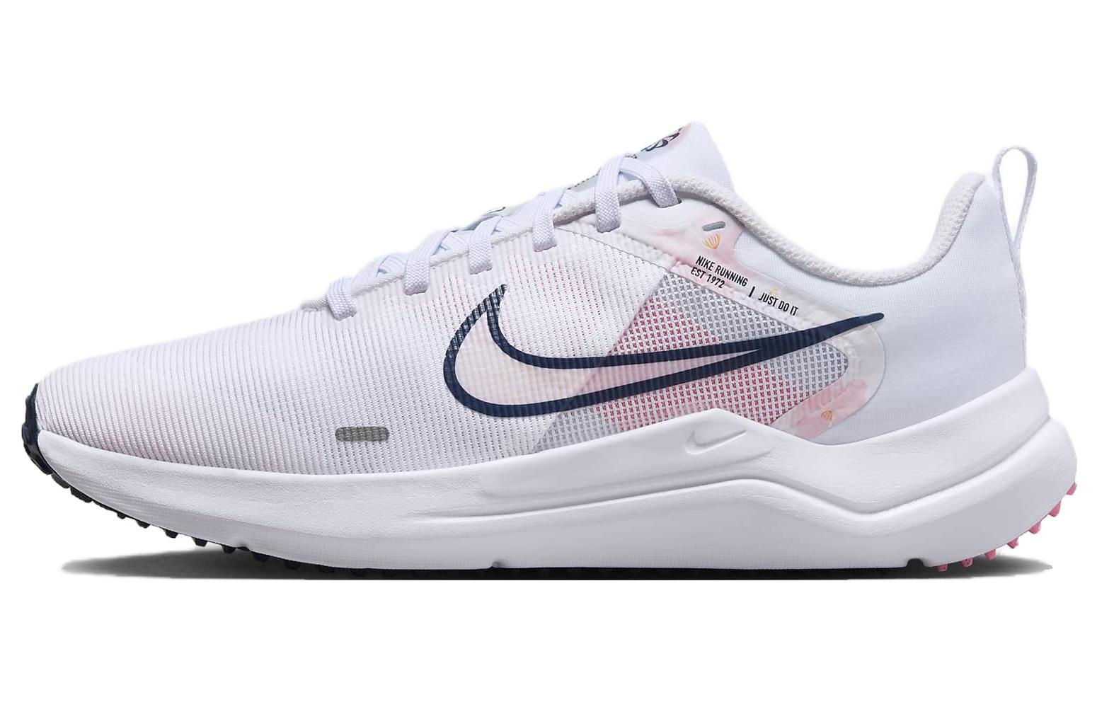 Nike Downshifter 12 White Pink — фото 6