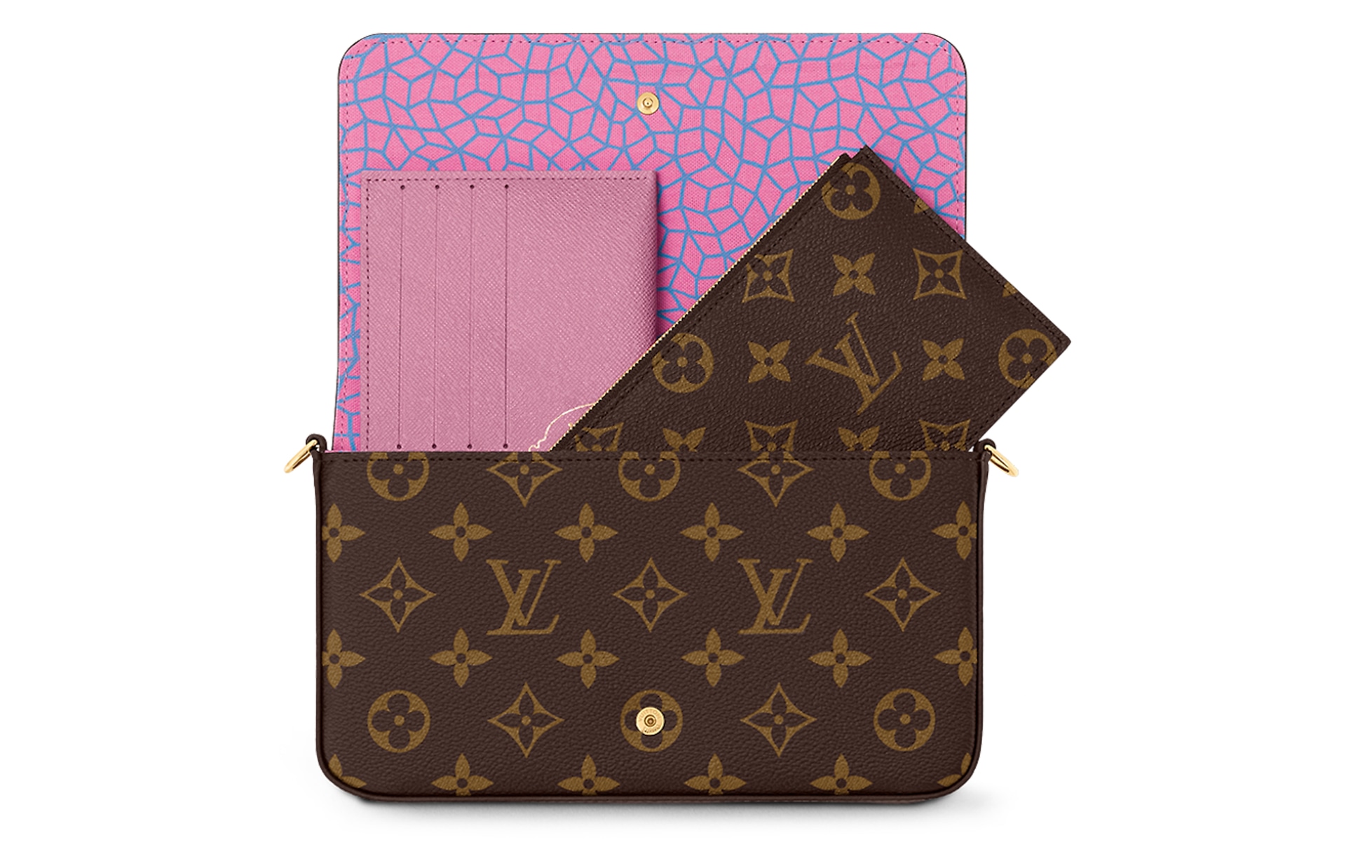 Louis Vuitton x Yayoi Kusama Pochette Félicie — фото 4