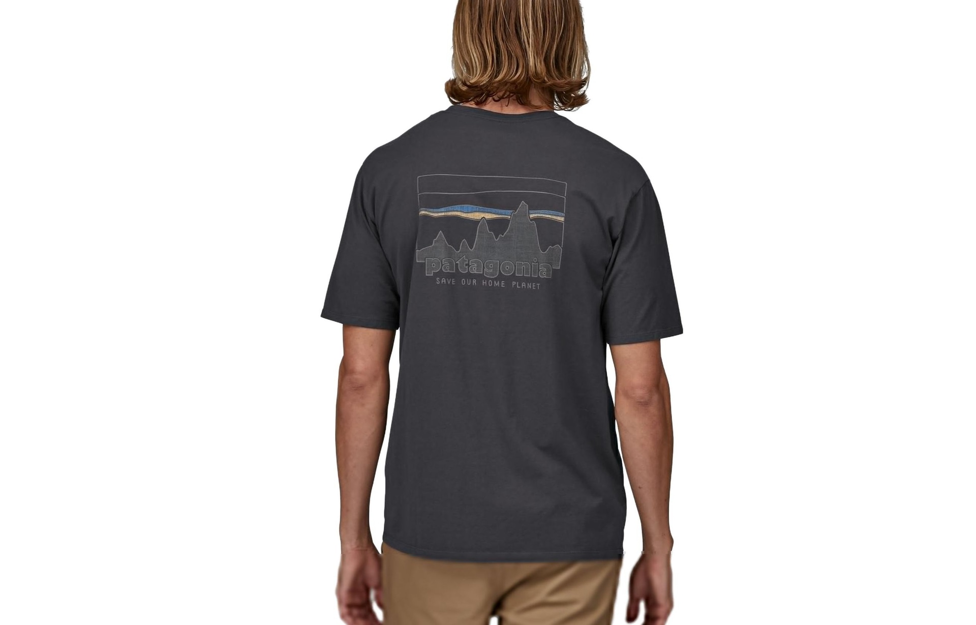 Patagonia Men's '73 Skyline Organic T-Shirt LogoT — фото 2