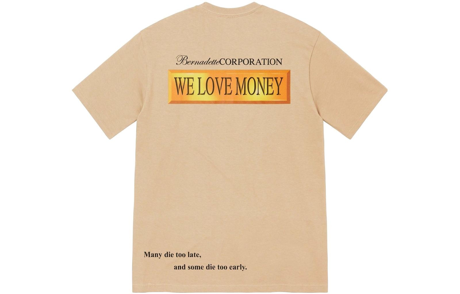 Supreme x BERNADETTE CORPORATION MONEY TEE — фото 7