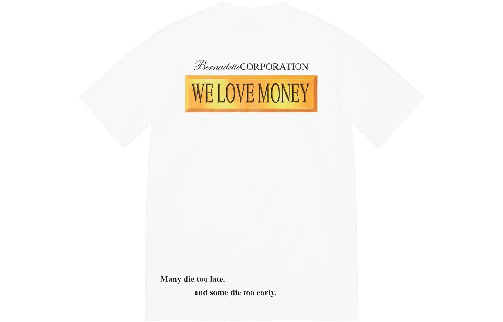 Supreme x BERNADETTE CORPORATION MONEY TEE — фото 5