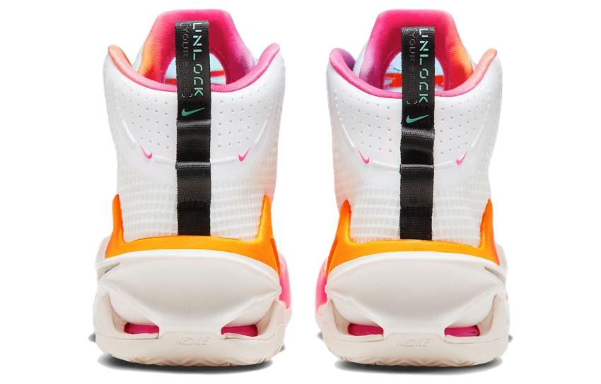 Nike Air Zoom G.T. Jump White Blue Orange — фото 10
