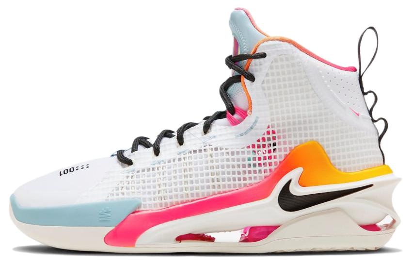 Nike Air Zoom G.T. Jump White Blue Orange — фото 6