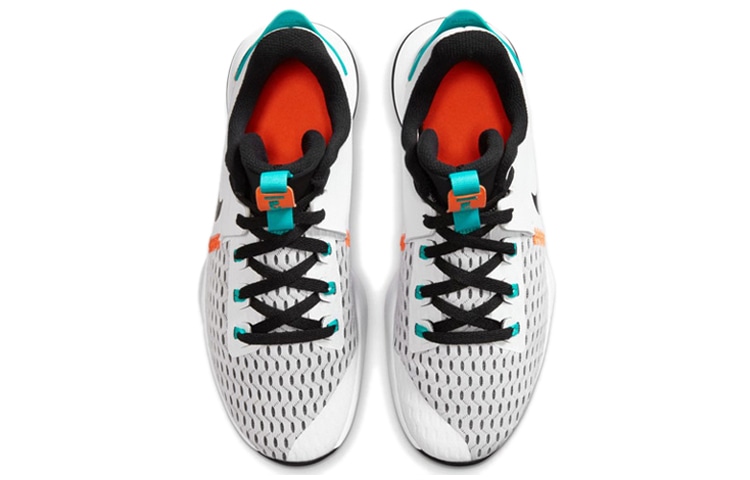 Nike LeBron Witness 5 EP White Green Orange — фото 9