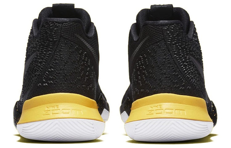 Nike Kyrie 3 Black Yellow — фото 10