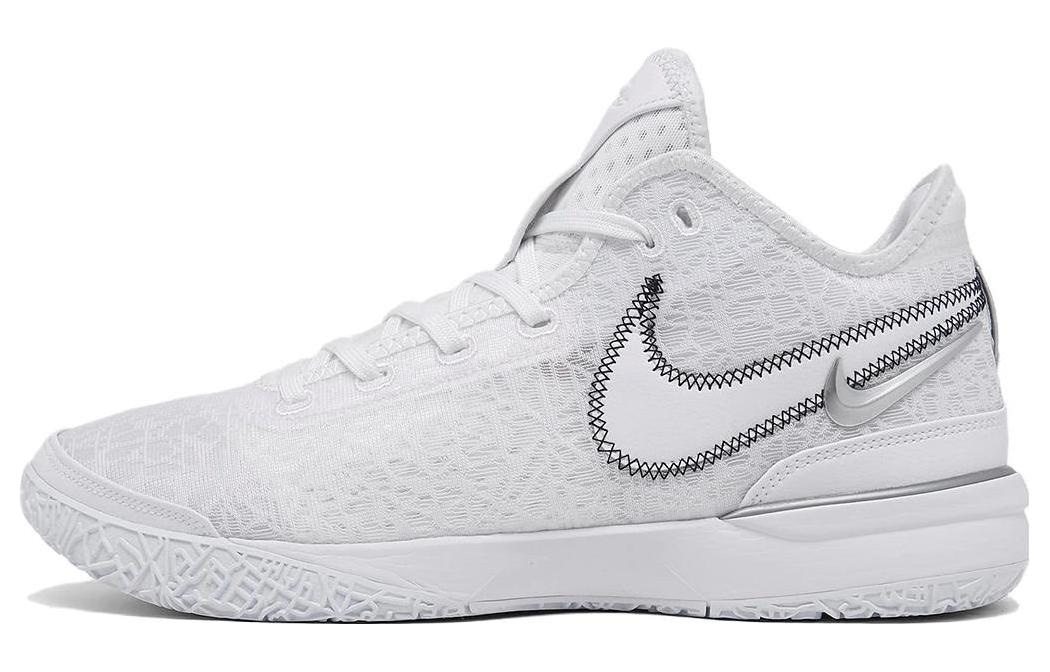 Nike LeBron NXXT Gen Zoom "White Metallic Silver" — фото 5