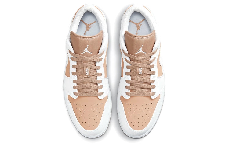 Jordan Air Jordan 1 Low "White/Tan" — фото 9