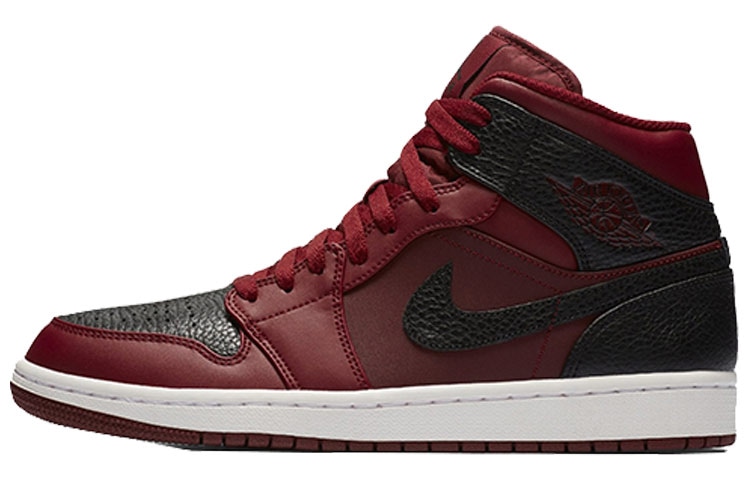 Jordan Air Jordan 1 Mid Black Red — фото 5
