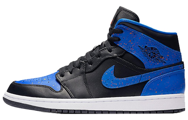 Jordan Air Jordan 1 Mid Royal Blue Speckle — фото 5
