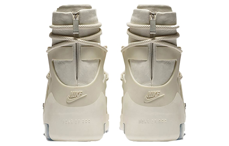 Nike Fear of God x Nike Air Fear of God 1 White Grey — фото 8