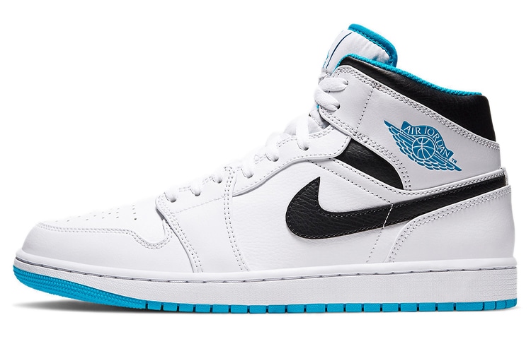Jordan Air Jordan 1 Mid "Laser Blue" — фото 6