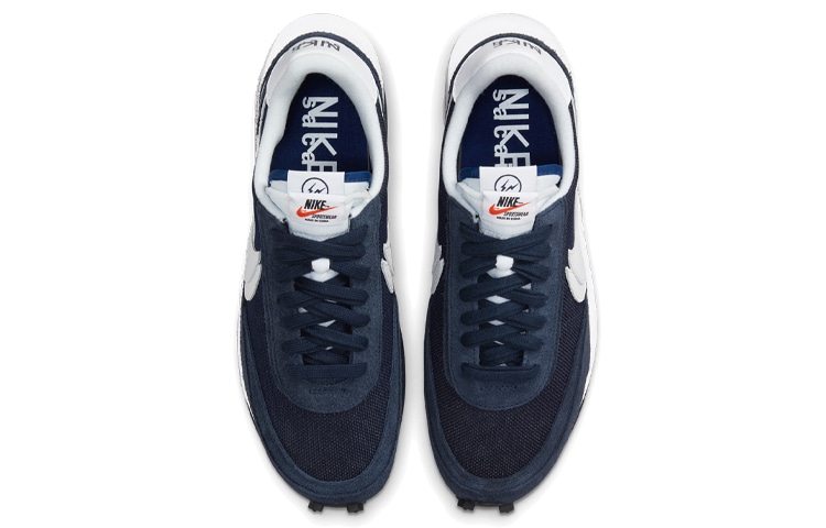 Nike Fragment Design x Sacai x Nike LDWaffle "Blackened Blue" — фото 9