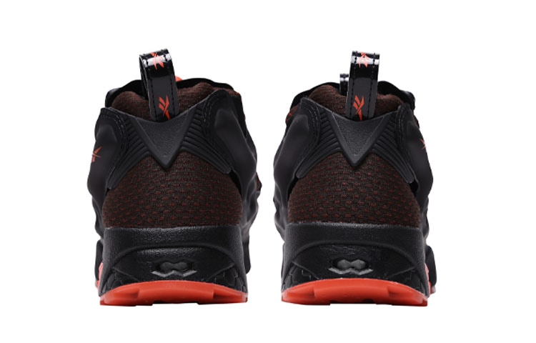 Reebok Instapump Fury Black Orange — фото 10