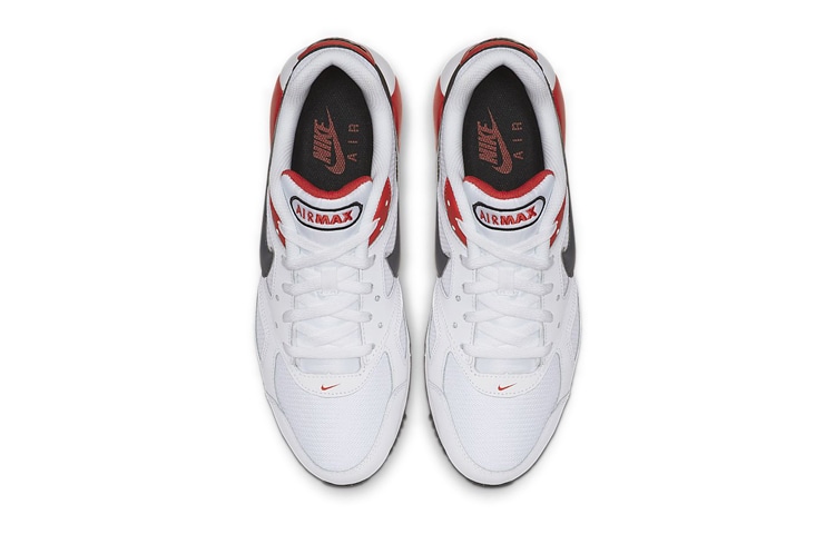 Nike Air Max Ivo White Red — фото 9