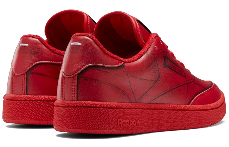Reebok Maison Margiela x Reebok Club C Red — фото 10