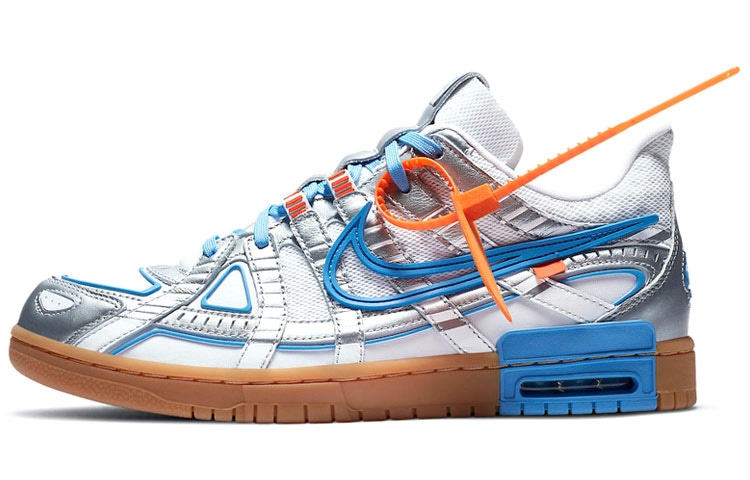 Nike OFF-WHITE x Nike Rubber Dunk Air University Blue — фото 6