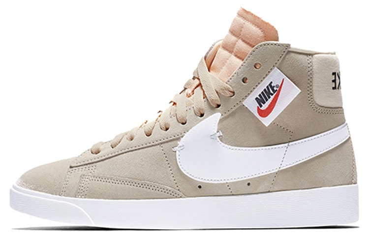 Nike Blazer Mid Pink White — фото 4
