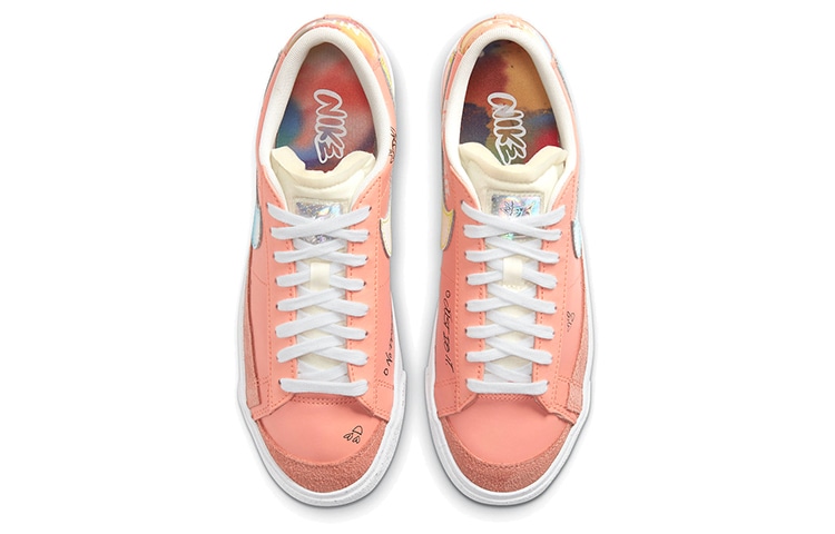 Nike Blazer Low '77 Swoosh Pink — фото 9