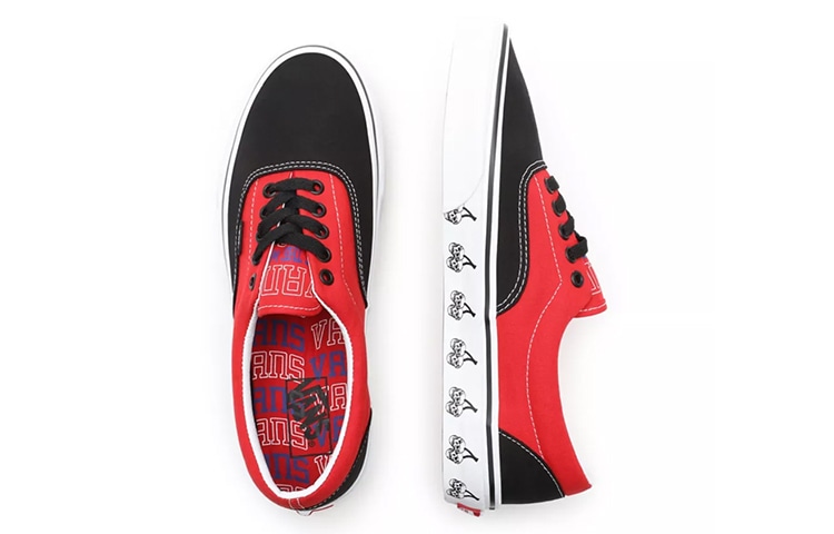 Vans Era Black Red — фото 3