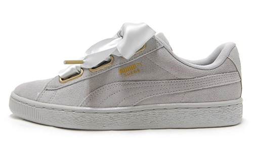 Puma Suede Heart Satin Grey — фото 3