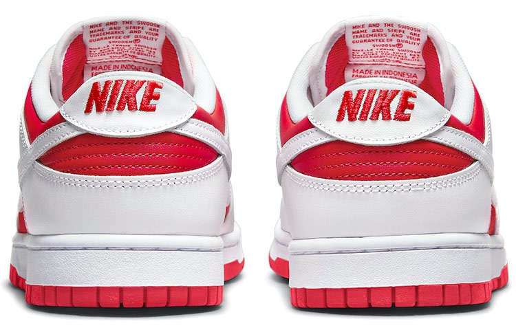 Nike Dunk Retro "Reverse White Red" — фото 10